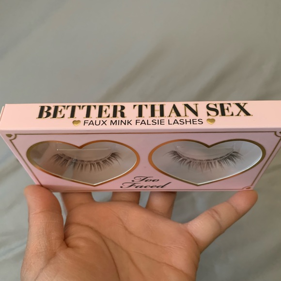 NIB Too Faced Better Than Sex Faux Mink Falsie Lashes - Natural Flirt - Picture 9 of 9